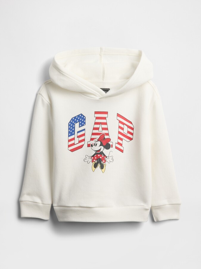 babyGap &#215 Disney Minnie Mouse Relaxed Logo Hoodie