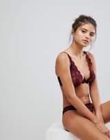 Thumbnail for your product : Wolfwhistle Wolf & Whistle Burgundy High Apex B-G Cup Bra