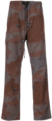 Off-White Camouflage Logo Print Trousers