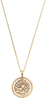 Wanderlust + Co Chasing Clouds Gold Necklace