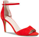 Thumbnail for your product : Express Suede Heeled Runway Sandal