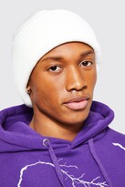 Thumbnail for your product : boohoo Ribbed Classic Beanie