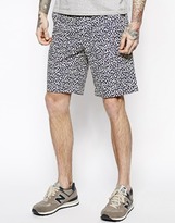 Thumbnail for your product : Libertine-Libertine Choir Shorts in All Over Print - Peacoat