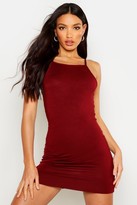 Thumbnail for your product : boohoo 90s Neck Mini Bodycon Dress