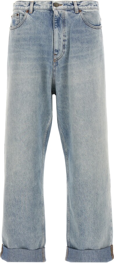 Valentino Garavani Turn-up Jeans