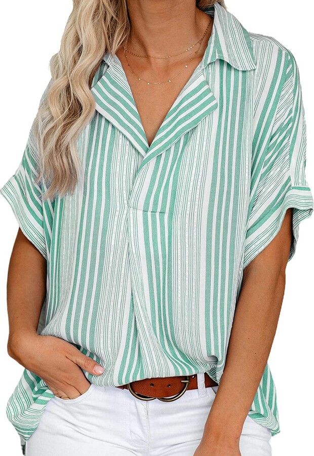 Amazon Green Blouse | Shop the world's largest collection of 