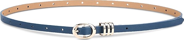 Ettika Women's Classic Skinny Leather Belt