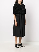 Thumbnail for your product : Comme des Garcons Short-Sleeve Flared Midi Dress
