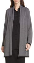 Thumbnail for your product : Eileen Fisher Shawl Collar Tencel® Lyocell Blend Long Cardigan
