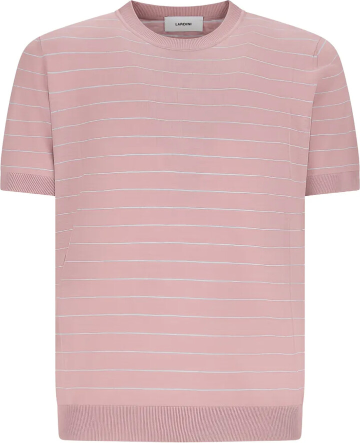 Lardini striped short-sleeve T-shirt