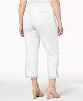 Thumbnail for your product : Charter Club Plus Size Tummy-Control Ruffle-Cuff Pants, Created for Macy's