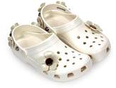 Thumbnail for your product : Crocs Classic Metallic Blooms Oyster Clog