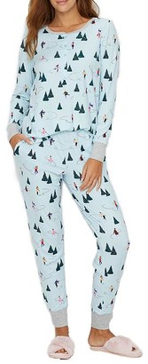 Kate Spade Skaters Jersey Pajama Set