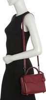 Thumbnail for your product : Rebecca Minkoff Chain Trim Leather Satchel