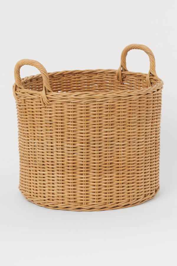 H&M - Braided Storage Basket - Beige