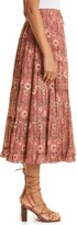 Thumbnail for your product : Ulla Johnson Verity Floral Cotton Blend Skirt