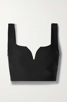 BONDI BORN Elora Underwired Bikini Top - Black