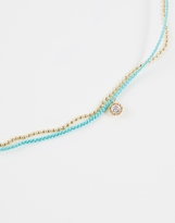Thumbnail for your product : Limited Edition Fine Cord Crystal Anklet