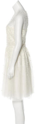 Valentino Embellished A-Line Dress