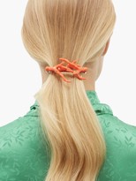 Thumbnail for your product : Timeless Pearly Coral-effect Hair Clip - Red