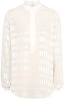 Thumbnail for your product : Reiss Iona - Burnout Shirt in Off White