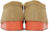 Thumbnail for your product : Clarks Originals Originals Tan & Orange Suede Wallabee Derbys