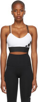 Thumbnail for your product : adidas White & Black All Me Light-Support Logo Bra