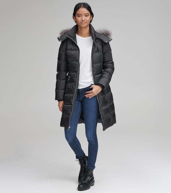 jolene long down jacket
