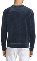 Thumbnail for your product : Scotch & Soda Crewneck Velvet Pullover