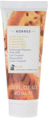 Korres Natural Bergamot Pear Body Milk Travel Size 40ml