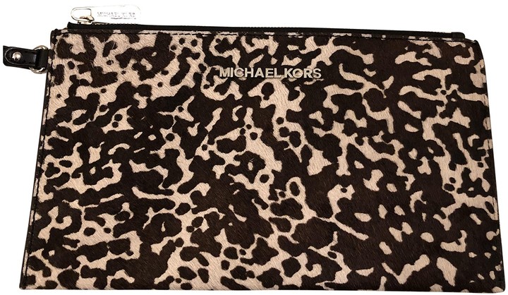 michael kors black clutch bags