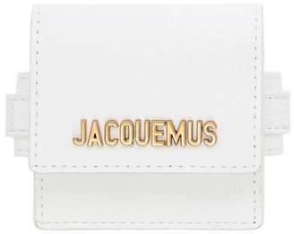 Jacquemus White Le Sac Bracelet Pouch