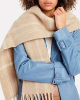 Thumbnail for your product : HOLZWEILER Checked Alpaca Scarf