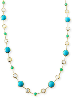 Ippolita 18k Gold Rock Candy Lollitini Necklace in Pacific, 36"