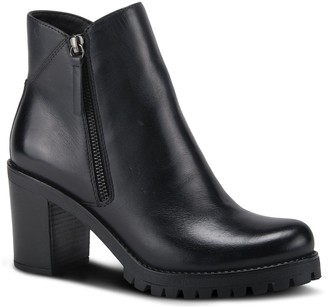 chunky heel booties daily zipper boots