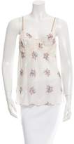 Thumbnail for your product : Marni Floral Print Sleeveless Top