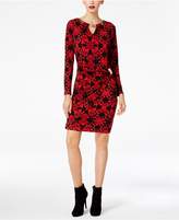Thumbnail for your product : Thalia Sodi Embellished Faux-Wrap Dress, Created for Macy's