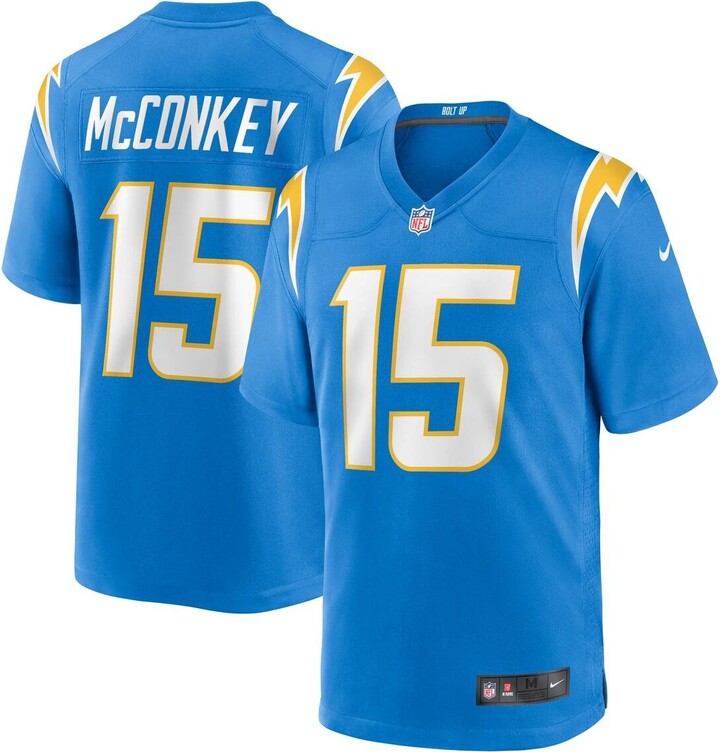 Nike Men's Ladd McConkey Powder Blue Los Angeles Chargers Player Game Jersey