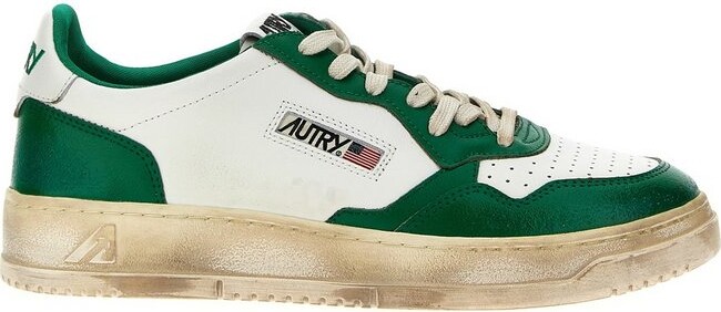 AUTRY Medalist Super Vintage Low-Top Sneakers - ShopStyle