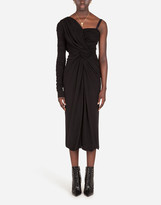 Thumbnail for your product : Dolce & Gabbana One-shoulder jersey dress