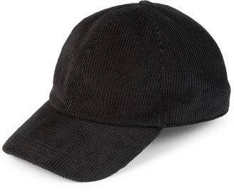 corduroy cap with ear flaps