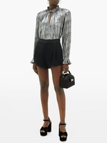 Thumbnail for your product : Dundas Tailored Satin-crepe Shorts - Black