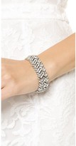 Thumbnail for your product : Ben-Amun Crystal Woven Bracelet
