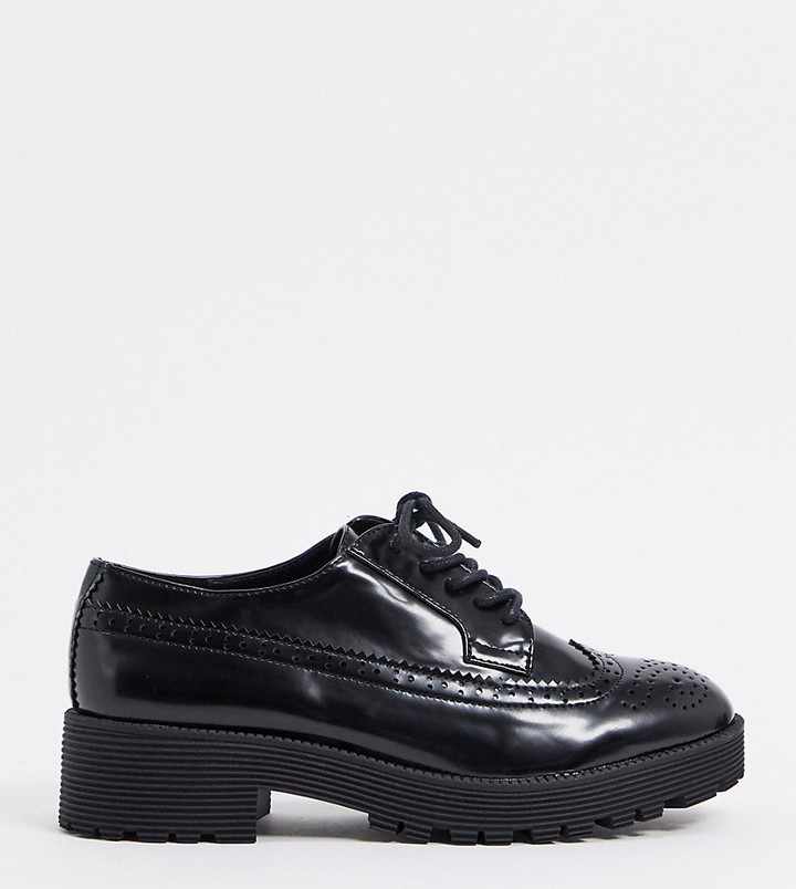 wide fit womens brogues uk