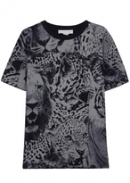 Thumbnail for your product : Stella McCartney Animal print jersey top