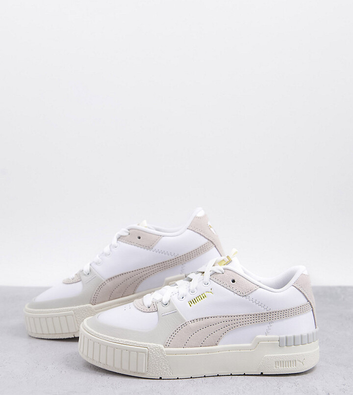 Puma Cali Sport chunky trainers in white and neutrals - exclusive to asos -  ShopStyle