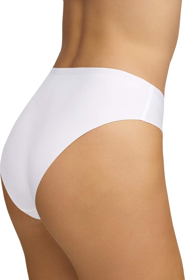 Jockey Women's Underwear Cotton Allure Hi Cut, White, XX-Large 