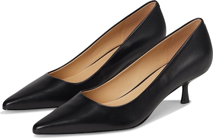 Marc Fisher LTD Calynna Women's Shoes Black Leather : 8.5 M