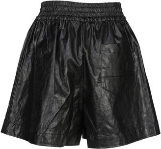 Golden Goose Deluxe Brand 31853 Crackle Faux Leather Shorts