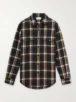 Checked Wool-Flannel Shirt 